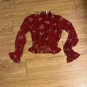 Japna red XS blouse